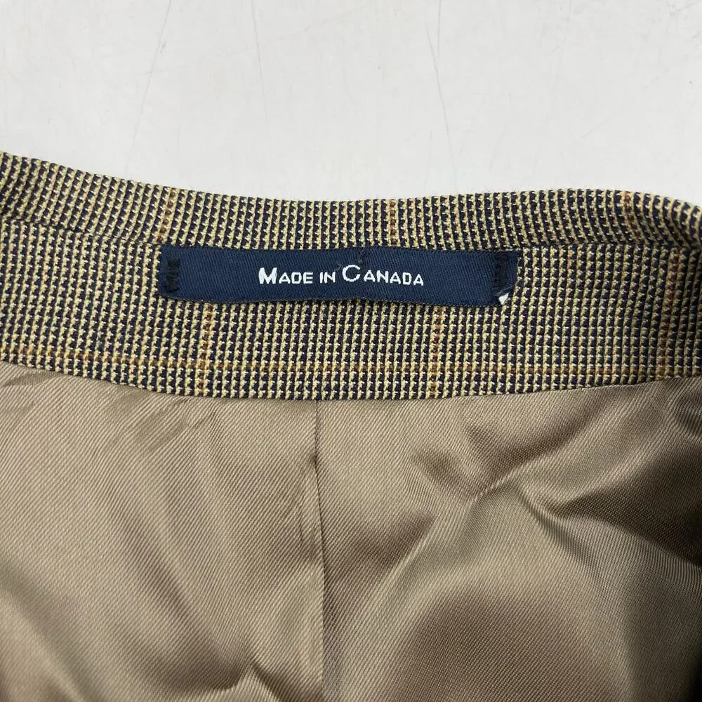 Chaps Ralph Lauren Blazer Sports Coat Vintage 80s Wool
